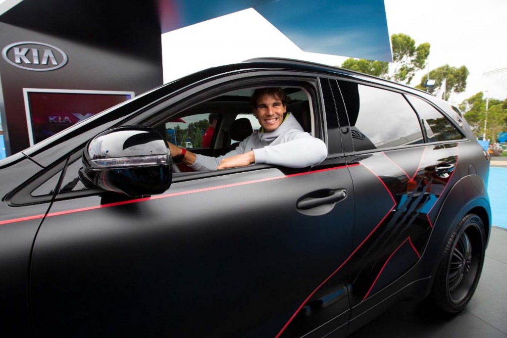 Nadal and the Kia X-Car_1
