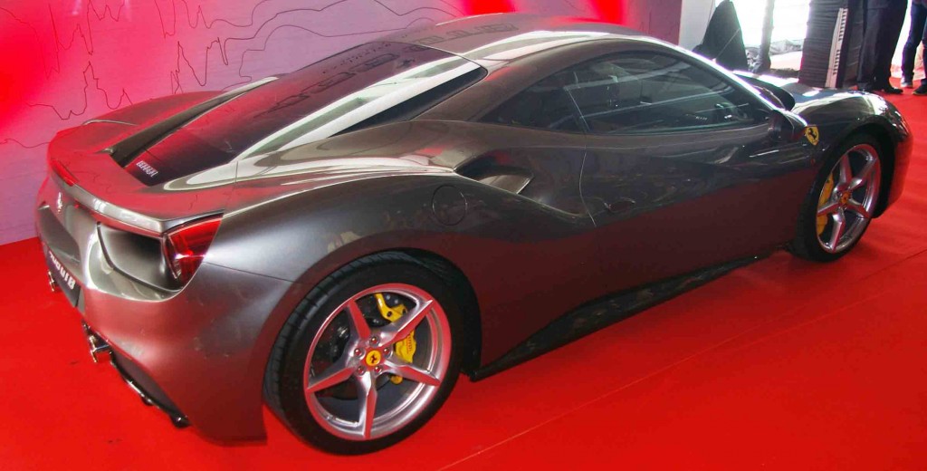 Ferrari 488 GTB-Rear