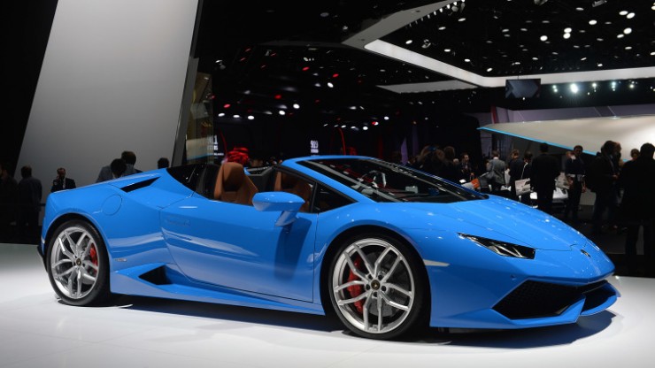 Huracan Spyder melenggang di Frankfurt Motor Show 2015