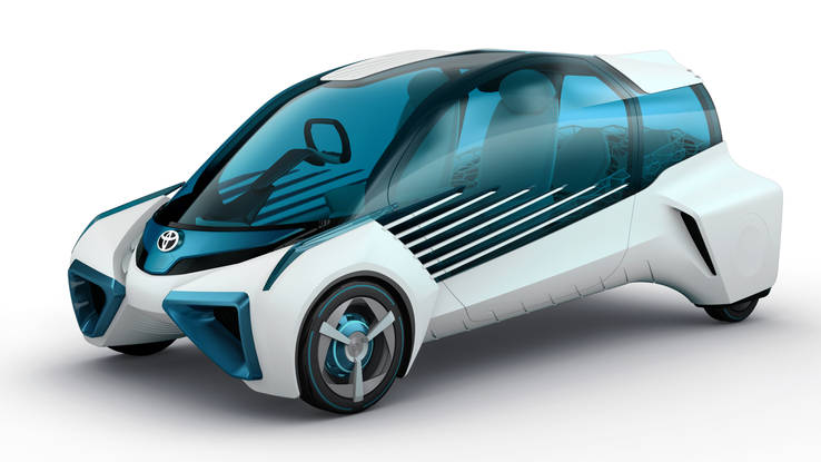 Toyota FCV Plus, seperti mobil Hot Wheels