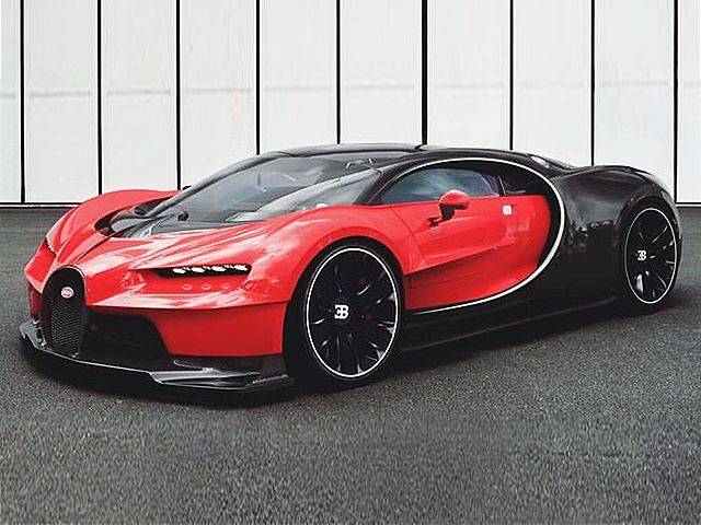 Sosok Bugatti Chiron tanpa kamuflase sempat bocor di Instagram, tetapi keasliannya masih di ragukan