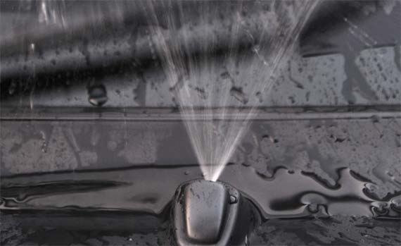 wiper dan penyemprot air