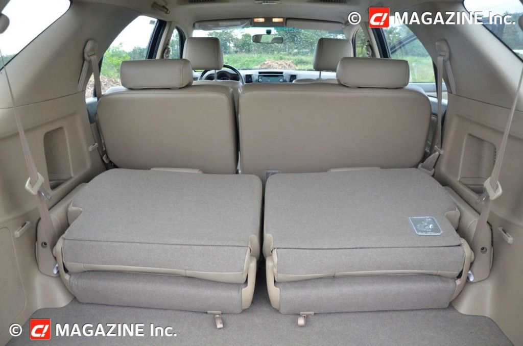 bagasi toyota fortuner 2013