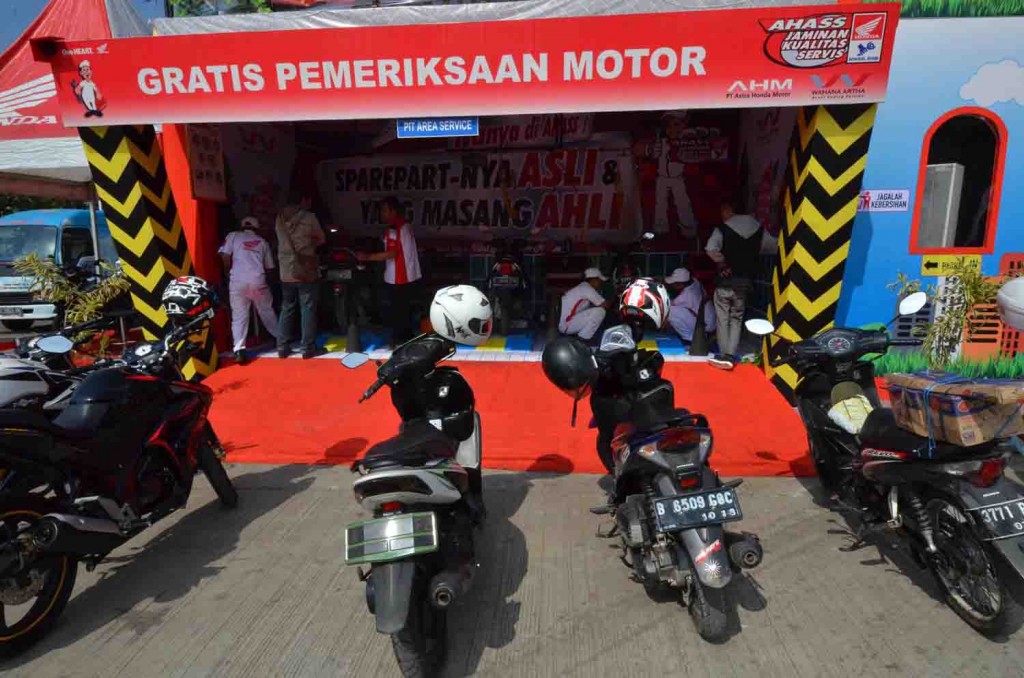 servis honda mudik