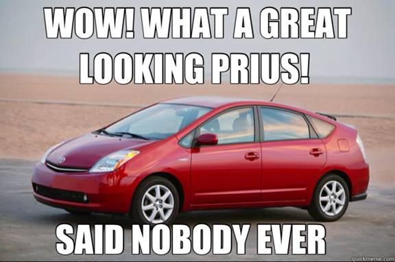 Meme Toyota Prius seperti ini banyak beredar di internet