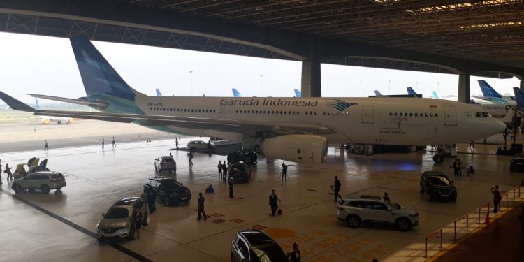 Peluncuran Renault Koleos 2019 di Hanggar Garuda Indonesia