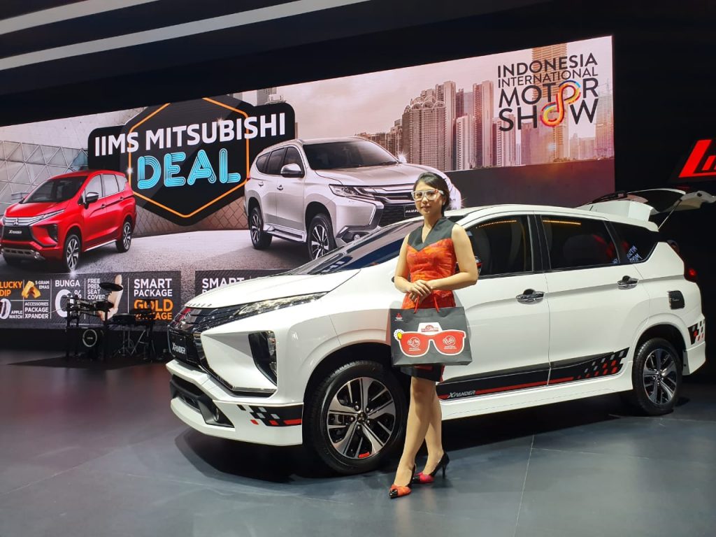 Booth Mitsubishi Motors pada IIMS 2019 (Foto: Santo/Carmudi)