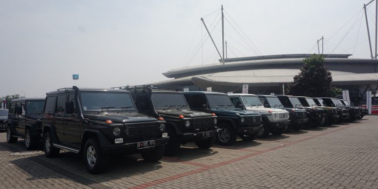 Puluhan Jip Mercy menyerbu GIIAS 2019.