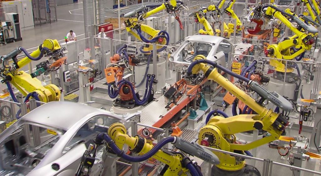 robotisasi sektor otomotif