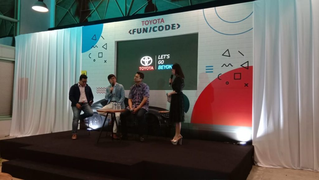 Lewat kompetisi Toyota Fun/Code ajak milleials membangun aplikasi digital.
