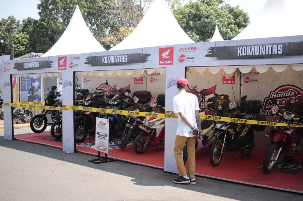 Honda Modif Contest sambangi kota Cirebon, Jawa Barat.