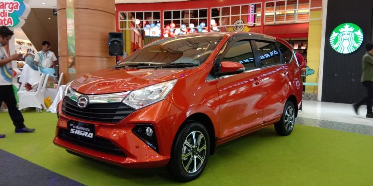 New Daihatsu Sigra resmi meluncur, Senin (16/9/2019) di Summarecon Serpong, Tangerang.