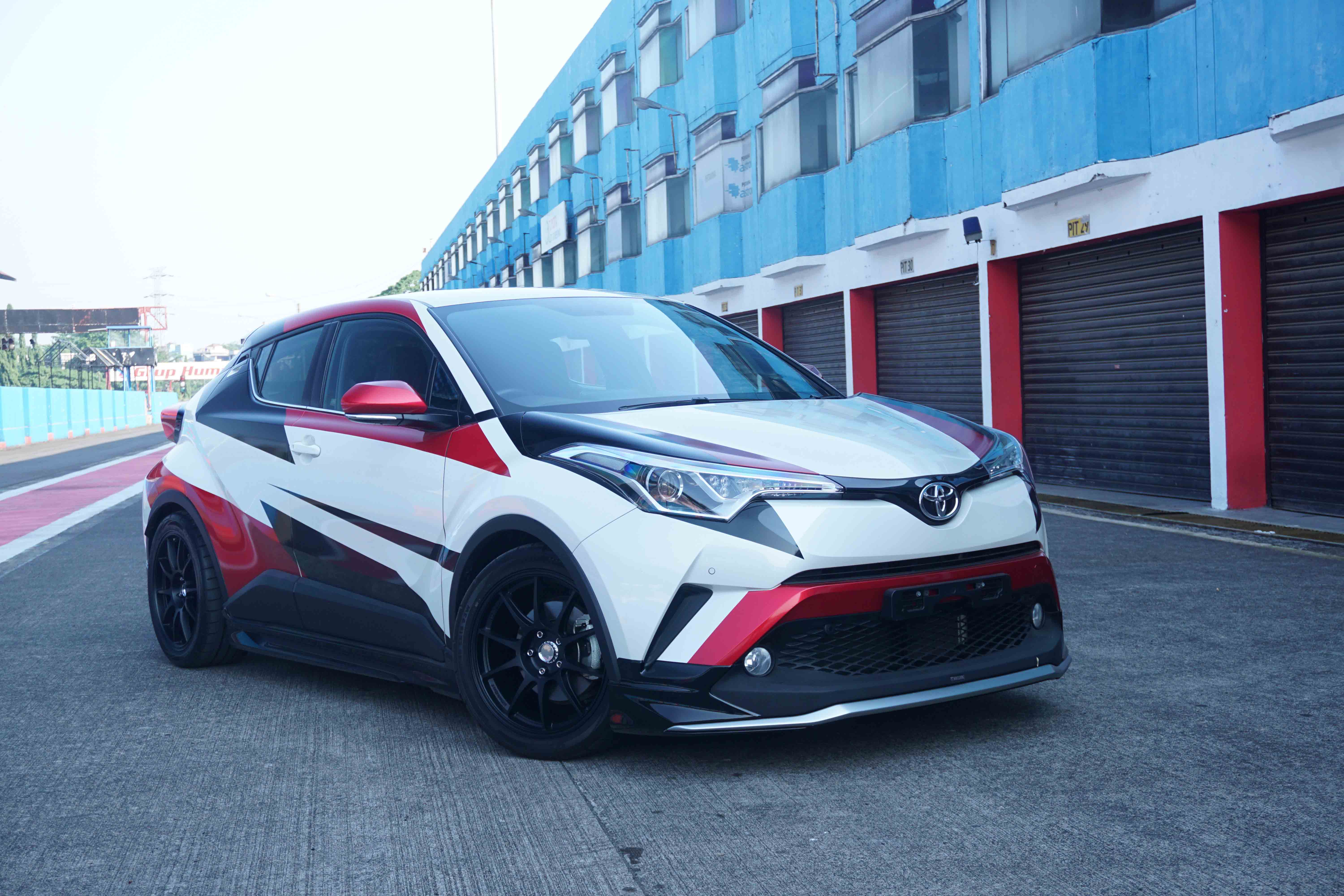 Toyota C-HR balap. Photo: Toyota