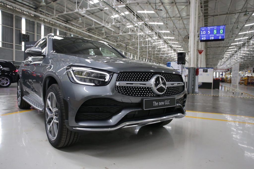 New GLC 200 dan New GLE 450 kini resmi diproduksi di pabrik Wanaherang.