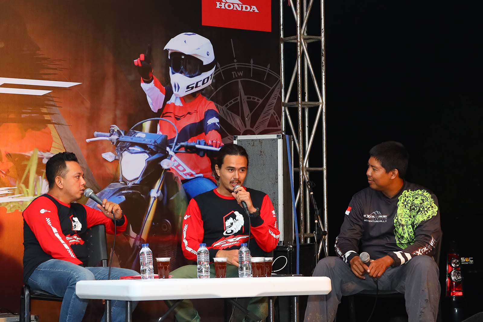 Honda CRF150L Day Leisure Adventure Camp sukses datangkan ratusan peserta pengguna Honda CRF150L