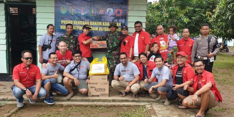 Innova Community turut membantu terdampak korban banjir