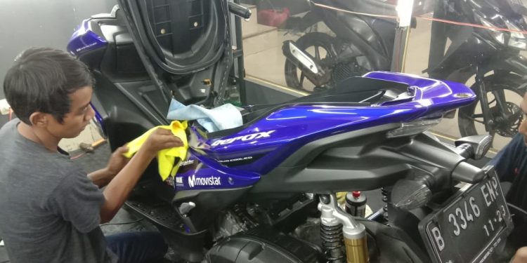 Zero Motowash, tempat cuci motor premium di Depok