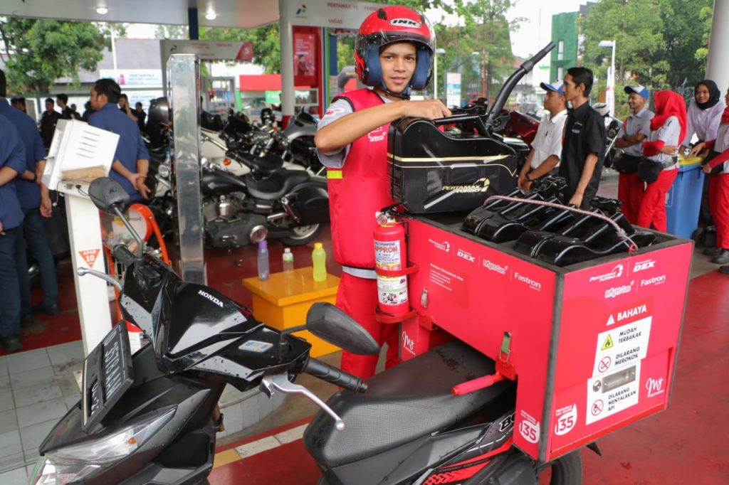 Pertamina berikan layanan antar BBM ke rumah
