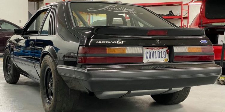 Brandon C, pemilik Ford Mustang GT 1986 berpelat nomor Covid-19
