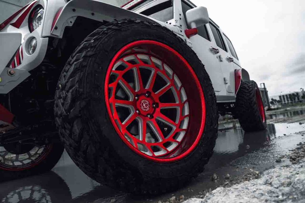 Penggantian velg pada Jeep, avantgardewheels.com