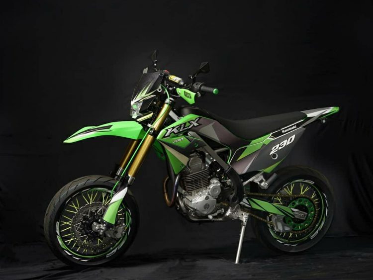 Modifikasi Kawasaki KLX, (Foto: adventuriders.com)