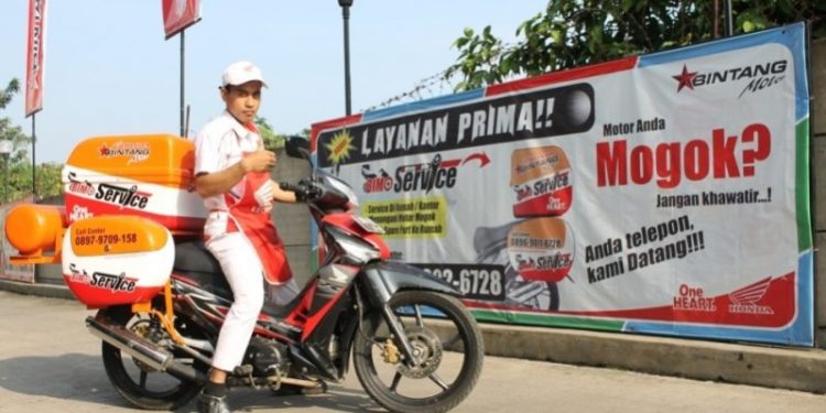 cara daftar servis di ahass