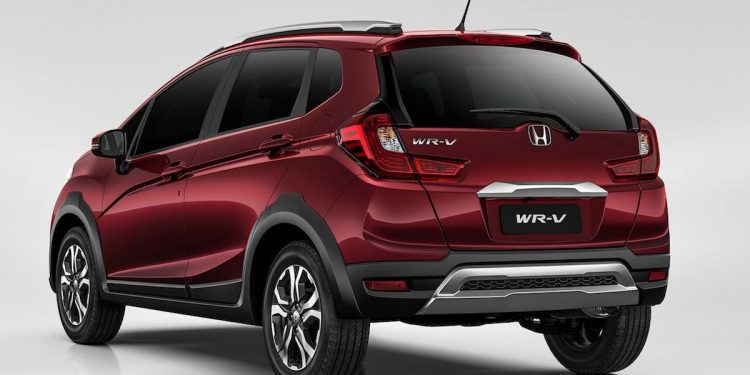 Tampak belakang Honda WR-V