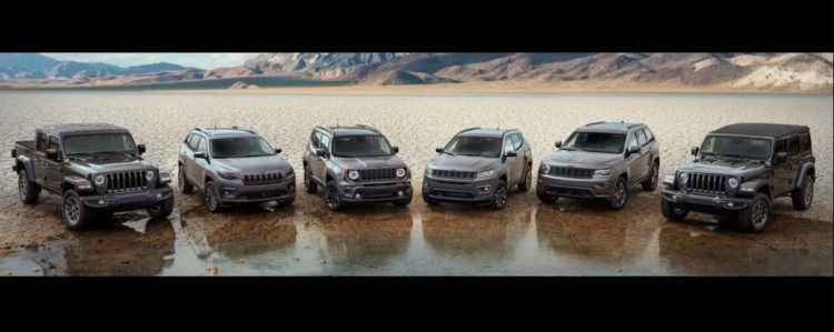 Ulang Tahun ke-80 Jeep perkenalkan enam model edisi Khusus
