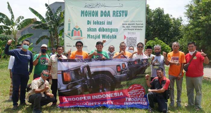 KTI Jaya memberikan bantuan pembangunan masjid