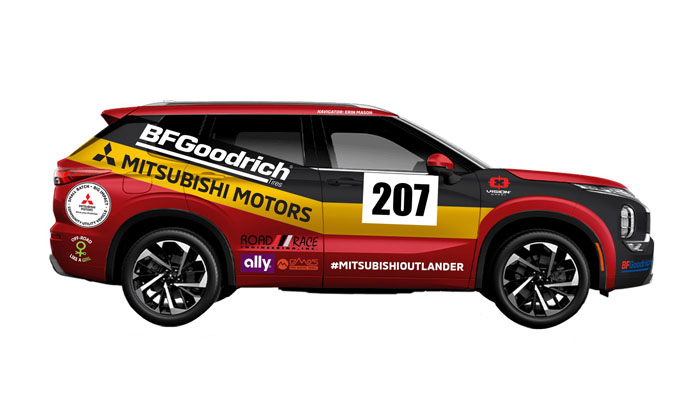 mitsubishi rebelle rally
