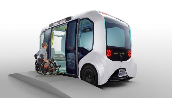 mobil otonom toyota