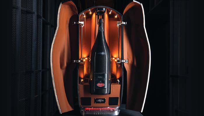 botol sampanye bugatti