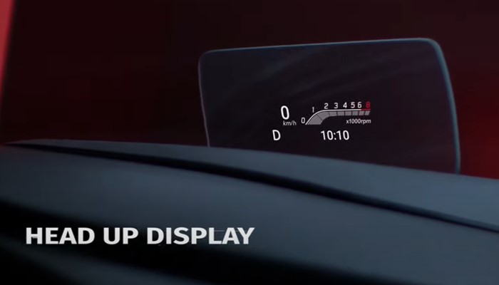 HUD Suzuki Baleno