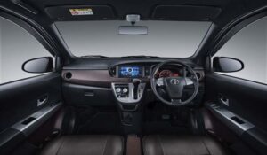 Interior Toyota Calya versi facelift terbaru