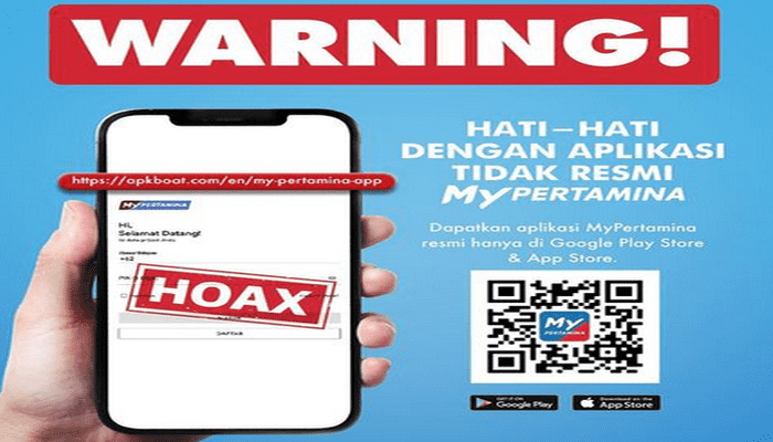 MyPertamina palsu beredar