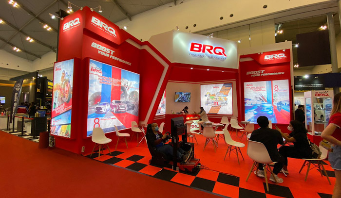 Booth BRQ di GIIAS 2022