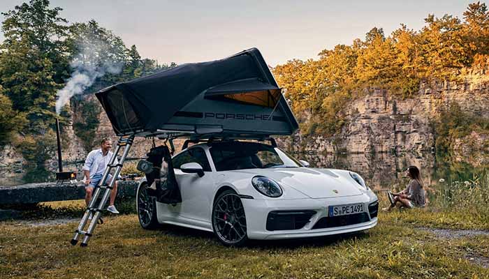 tenda atap porsche