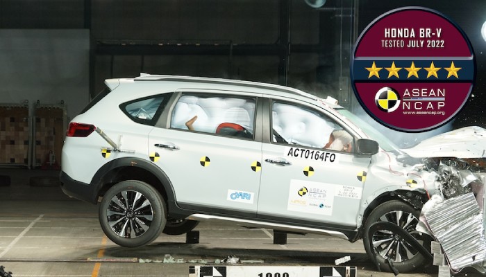 All New HR-V dan All New BR-V Raih Bintang Lima ASEAN NCAP