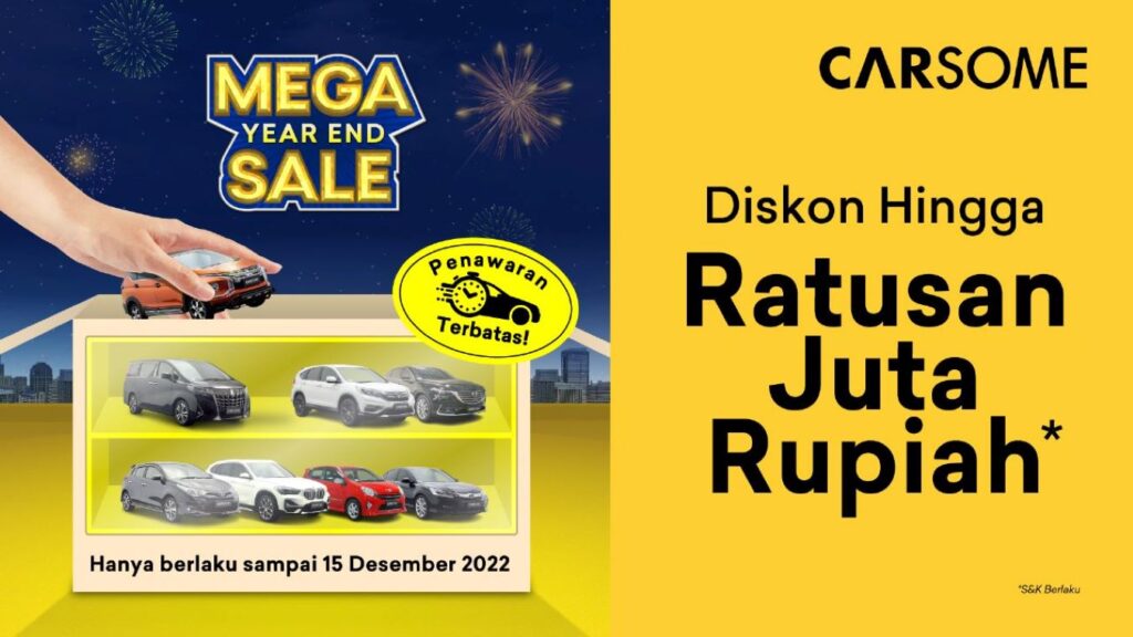 Mega Year End Sale Carsome