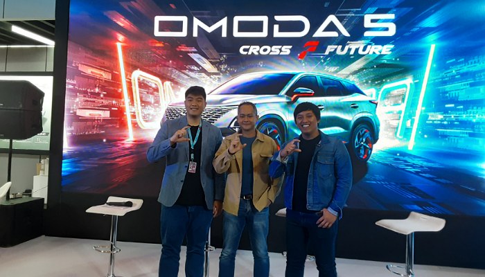 Suasana Jumpa Pers yang diadakan oleh Chery di GJAW 2023