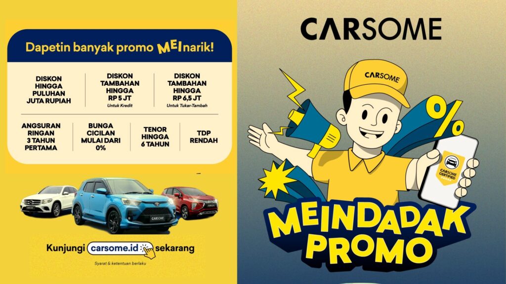 Promo MEIndadak DP Rendah