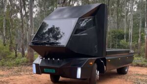 Truk listrik di India