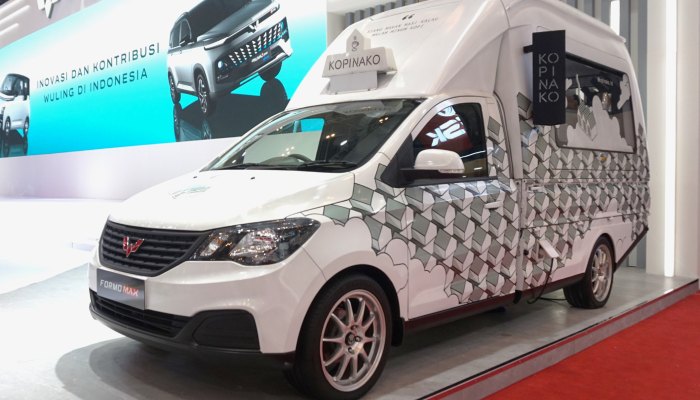 Wuling Formo Max jadi mobile cafe Kopi Nako