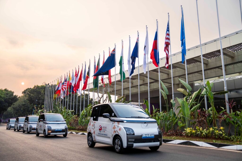 Wuling air ev KTT Jakarta 2023