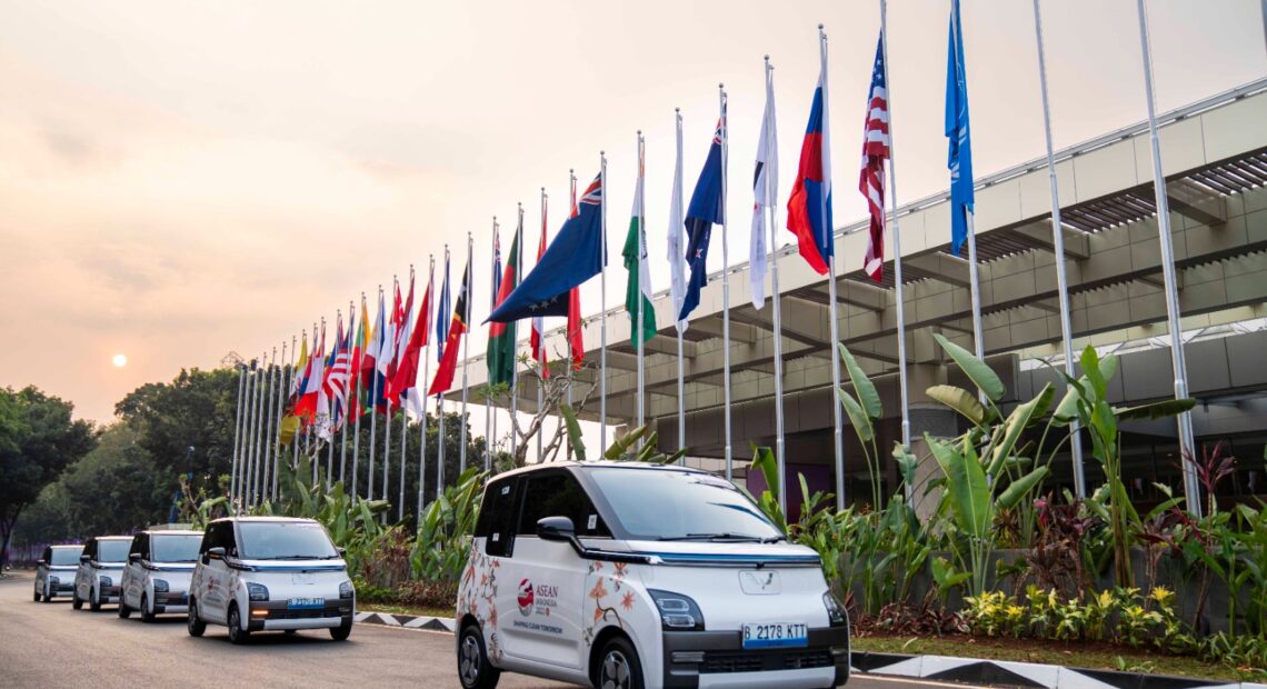 Wuling air ev KTT Jakarta 2023