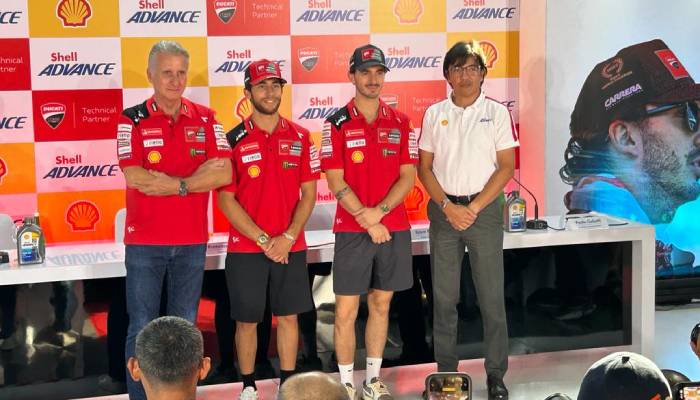 Shell Ducati di Jakarta