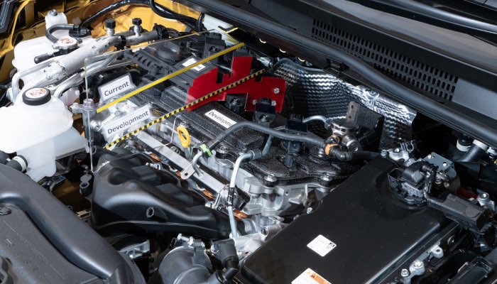 Ilustrasi Mesin Konvensional 4 Silinder Toyota