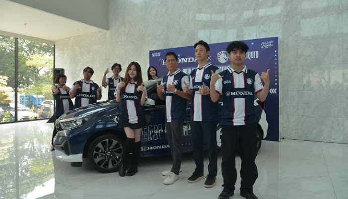 Kolaborasi Honda dan Team Liquid Indonesia